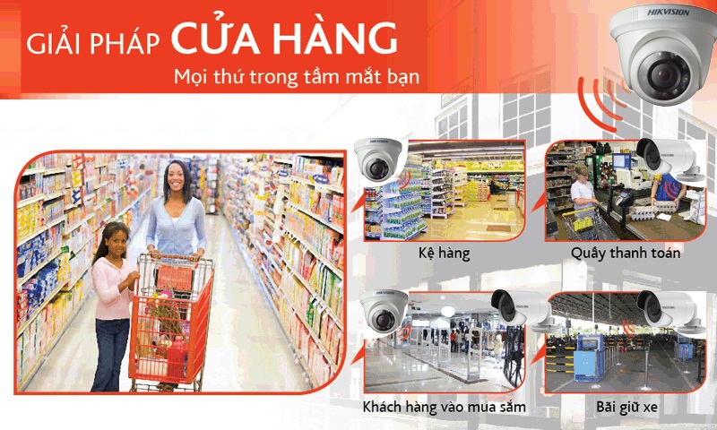 lắp đặt camera giám sát cửa hàng chất lượng giám sát từ xa