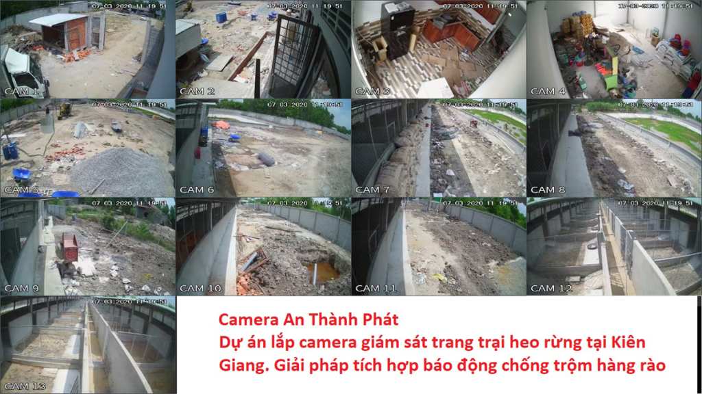lắp đặt camera giám sát chất lượng tót cho khu phố