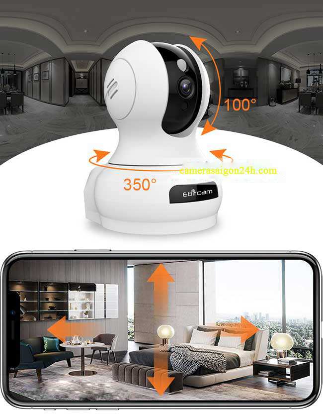 camera quan sat wifi quay xoay gia re