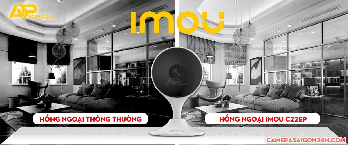 hồng ngoại ban đêm camera imou c22ep
