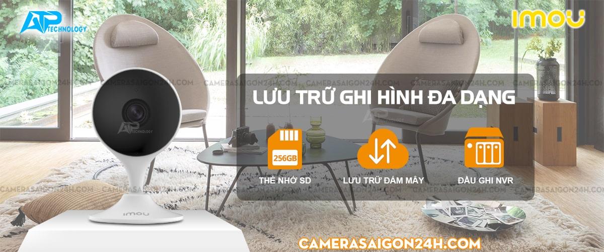 camera wifi Imou C22EP lưu trữ đa đạng
