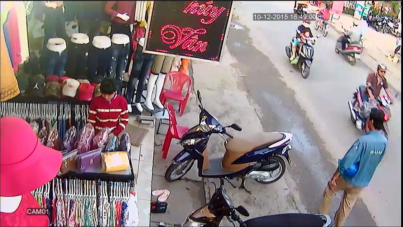 lắp đặt camera giám sát tại shop thời trang