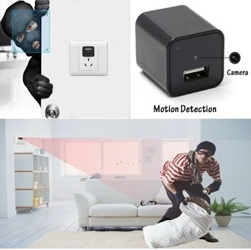 Lắp đặt camera wifi ngụy trang cục sạc điện thoại