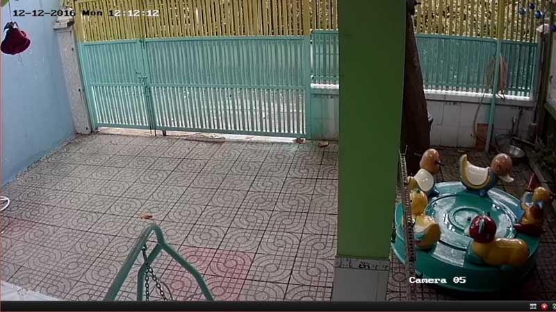 lắp đặt camera quan sát tại sân chơi của các trường mầm non