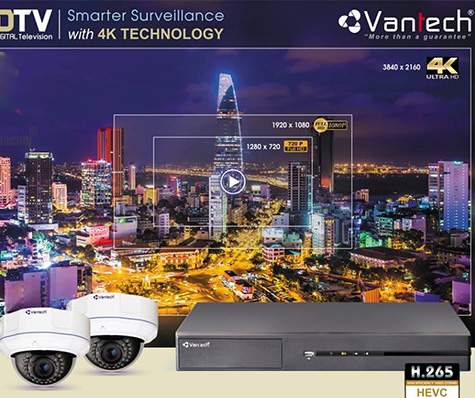 Lắp camera quan sát giá rẻ thương hiệu Vantech