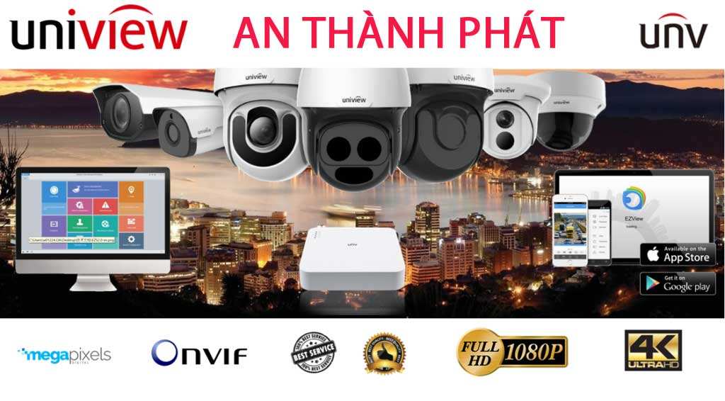 camera quan sát UNV chất lượng hàng đầu