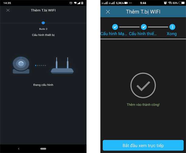 hướng dẫn cài đặt camera quan sát KBvision Wifi