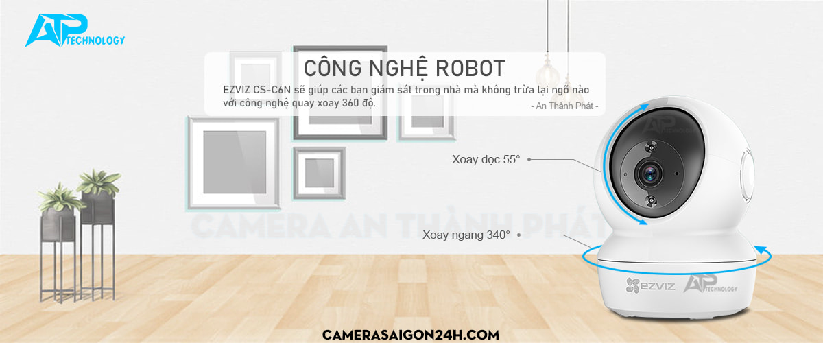 camera ezviz cs-c6n quay xoay 360 độ