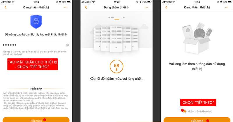 hướng dẫn cài đặt camera wifi imou