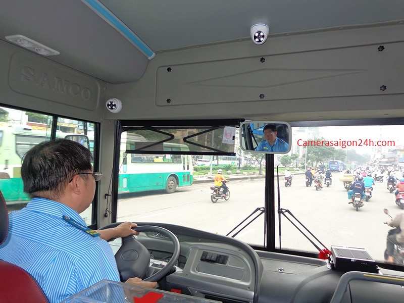 Lắp camera quan sát trên xe khách 16 chỗ