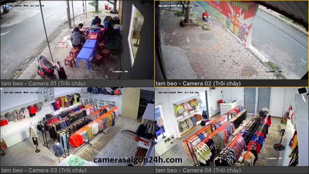 lắp đặt camera quan sát cửa hàng giá rẻ