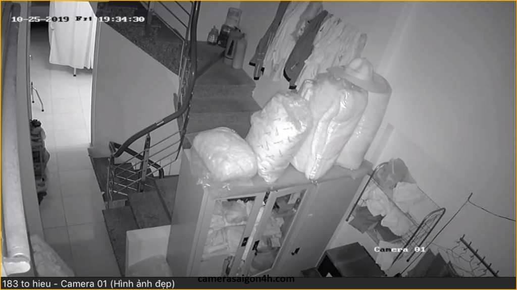 ghi hình ban đêm thực tế của camera ip ezviz c1c 1080P