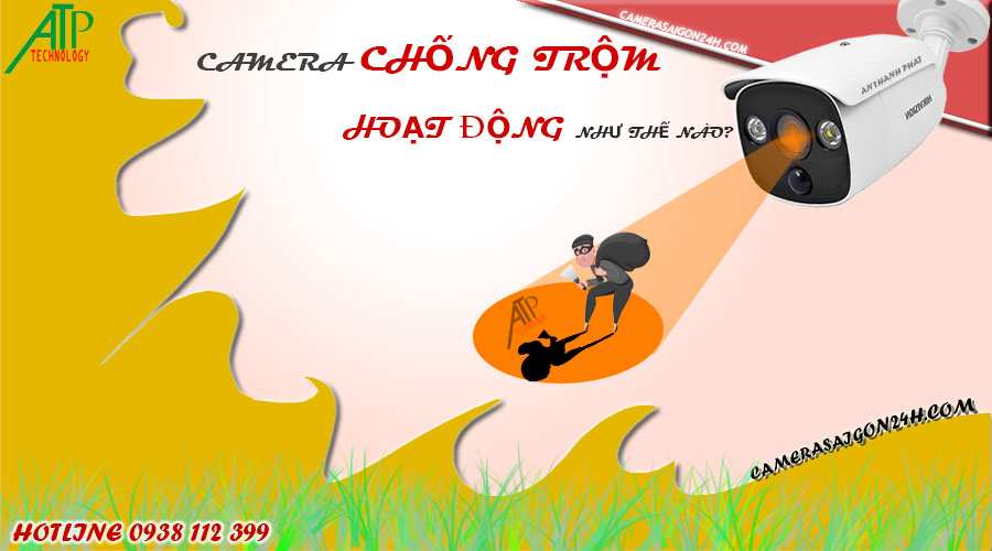 cách hoạt động của camera chống trộm