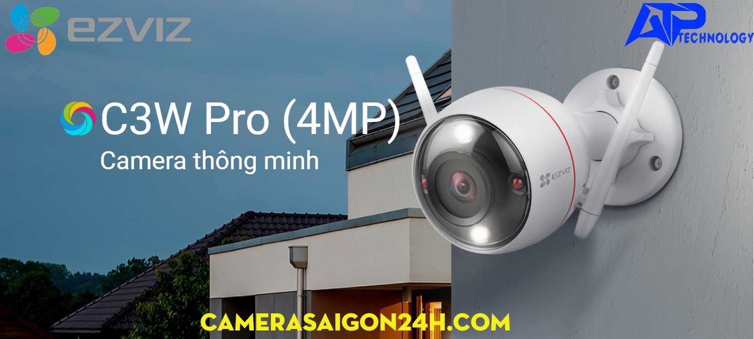 Camera wifi EZVIZ C3W 4Mp GIA RE