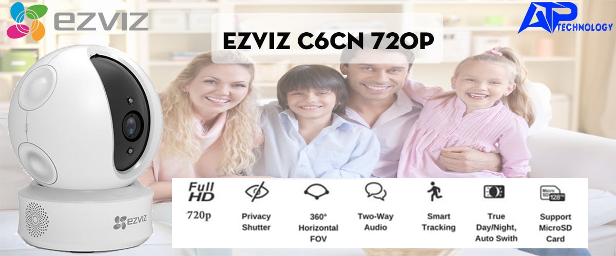 Lắp camera wifi ezviz c6cn 720p