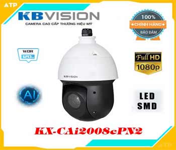 camera quan sát Camera KBVision KX-2001C 2MP 1080P Full HD cảm biến hồng ngoại PIR hỗ trợ nhận diện người chuyển động chính xác, phù hợp lắp ngoài trời, giá rẻ giảm chi phí cho khách hàng Lắp camera ngoài trời 360 kx-cai2008epn2