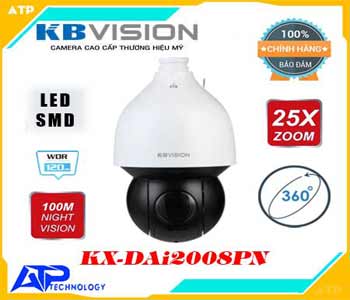 camera quan sát Camera KBVision KX-2001C 2MP 1080P Full HD cảm biến hồng ngoại PIR hỗ trợ nhận diện người chuyển động chính xác, phù hợp lắp ngoài trời, giá rẻ giảm chi phí cho khách hàng Lắp camera ngoài trời 360 kx-dai2008pn