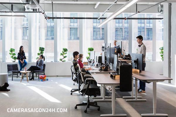 vị trí lắp camera giá rẻ cho văn phòng